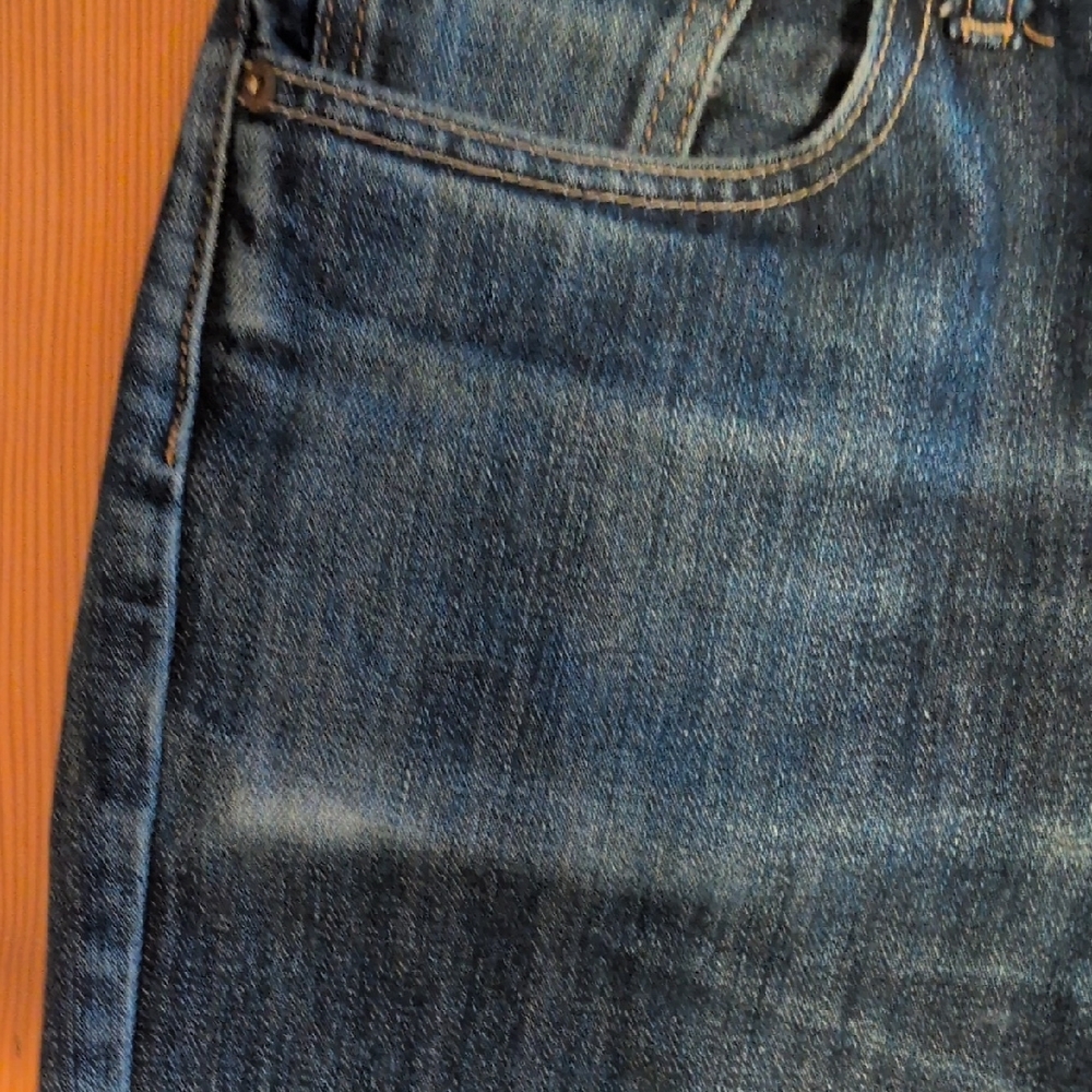 Uniqlo Men's Dark Blue Straight Jeans - Picture 5 of 7
